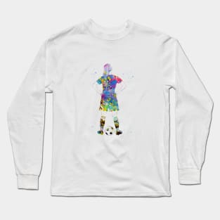Soccer Player Girl Long Sleeve T-Shirt